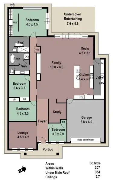 Floorplan of Homely house listing, 3 Robert Street, Woodside SA 5244