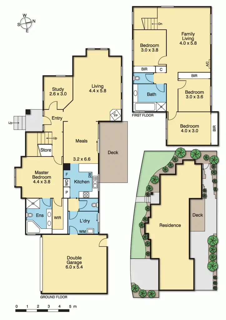 Floorplan of Homely house listing, 1 Cascades View, Yallambie VIC 3085