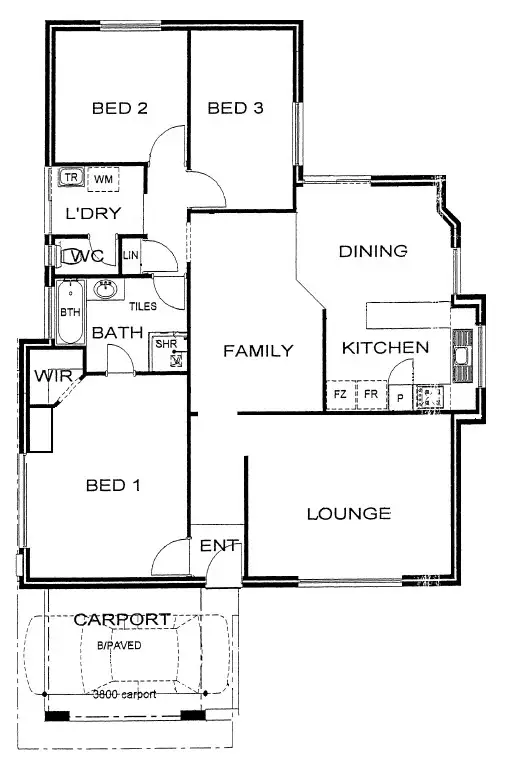Floorplan of Homely house listing, 2 Lucas Street, Willagee WA 6156