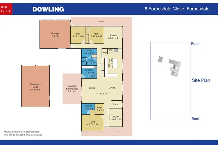 Floorplan of Homely land listing, 6 Forbesdale Close, Gloucester NSW 2422