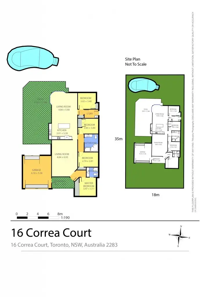 Floorplan of Homely house listing, 16 Correa Court, Toronto NSW 2283