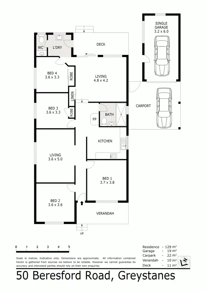 Floorplan of Homely house listing, 50 Beresford Rd, Greystanes NSW 2145
