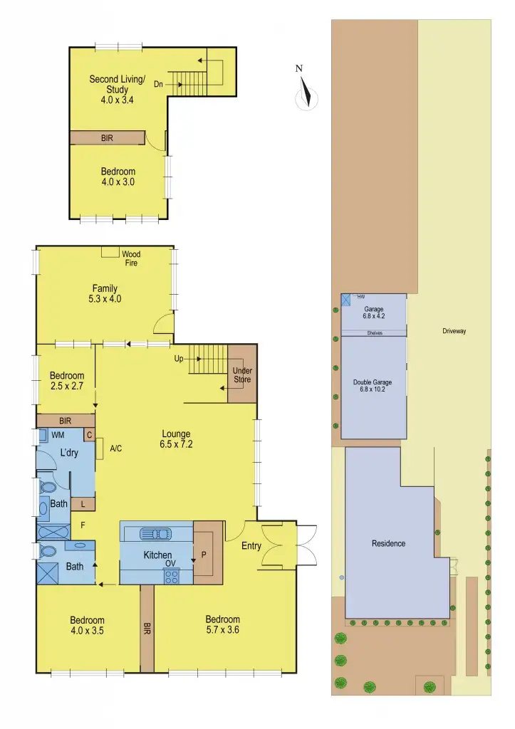Floorplan of Homely house listing, 2 Koala Court, Whittington VIC 3219