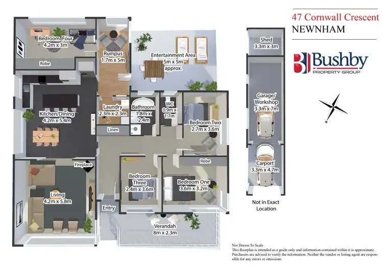 Floorplan of Homely house listing, 47 Cornwall Crescent, Newnham TAS 7248