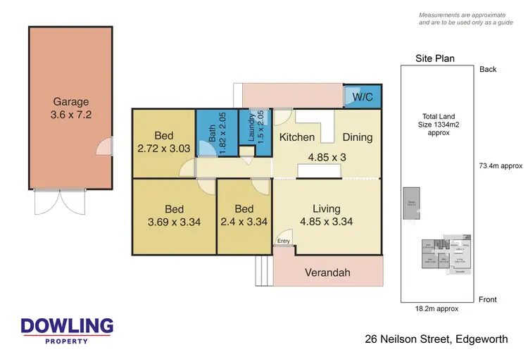 Floorplan of Homely house listing, 26 Neilson Street, Edgeworth NSW 2285