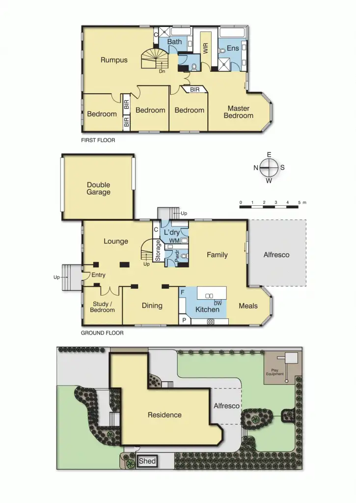 Floorplan of Homely house listing, 6 Brentwood Rise, Eltham VIC 3095