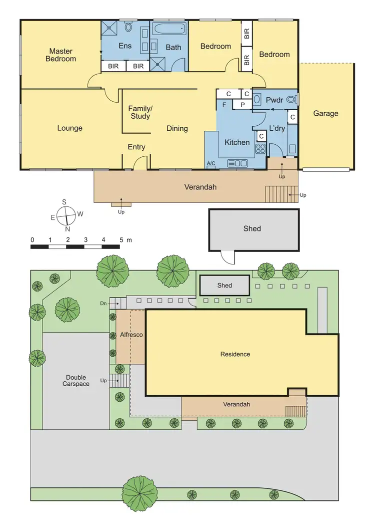 Floorplan of Homely house listing, 1/183 Ryans Road, Eltham North VIC 3095