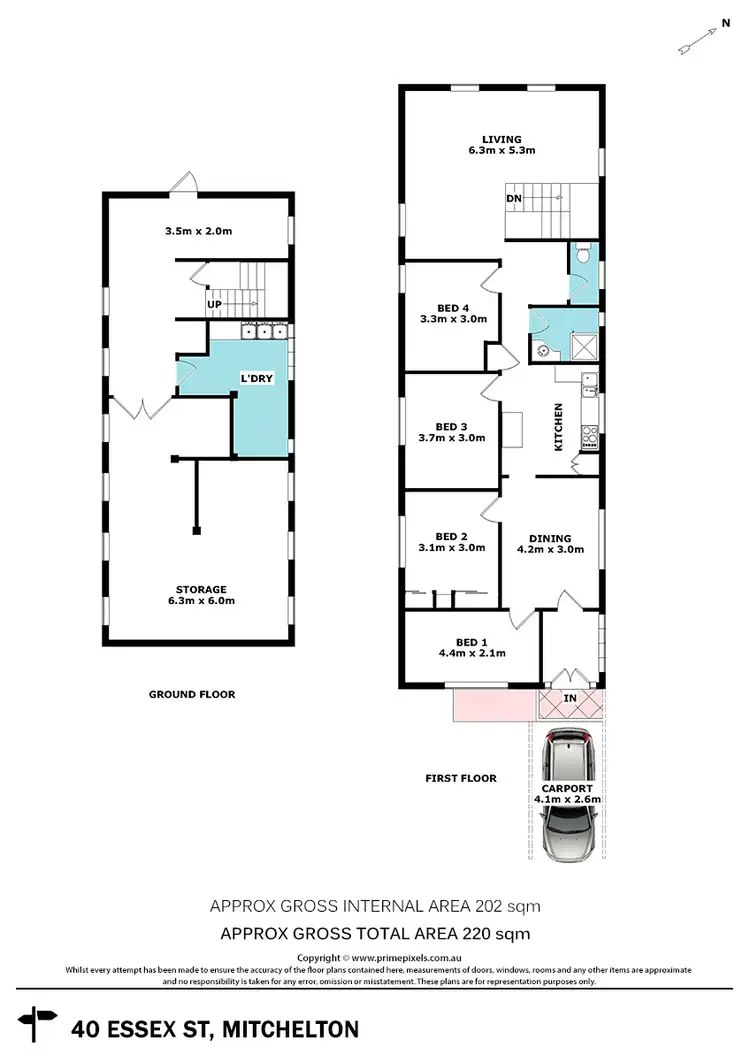 Floorplan of Homely house listing, 40 Essex Street, Mitchelton QLD 4053