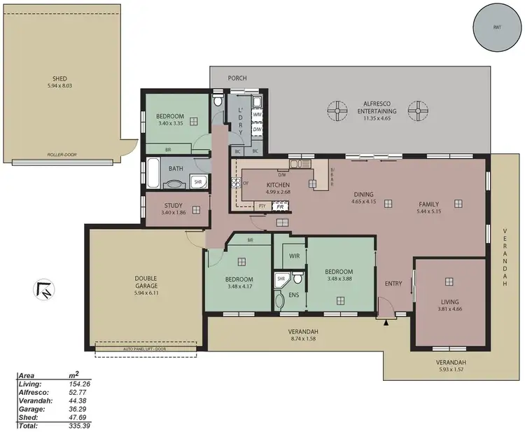 Floorplan of Homely house listing, 2/7 Newman Road, Charleston SA 5244