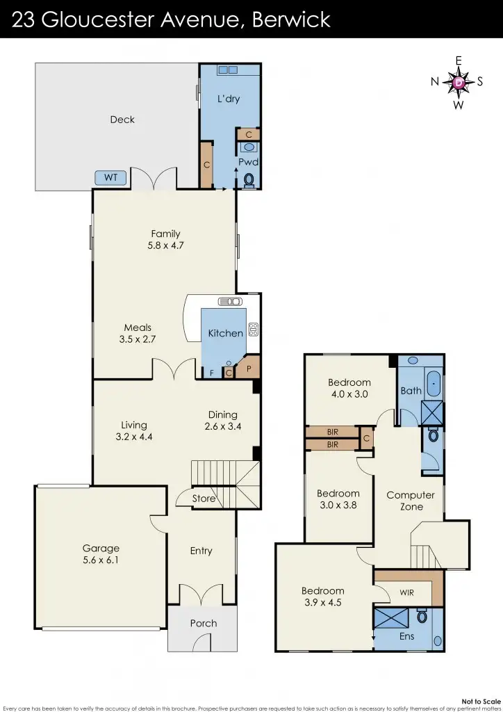 Floorplan of Homely house listing, 23 Gloucester Avenue, Berwick VIC 3806