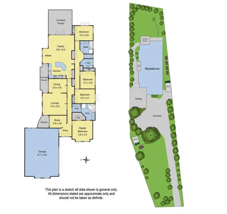 Floorplan of Homely house listing, 59 Power Street, Croydon North VIC 3136