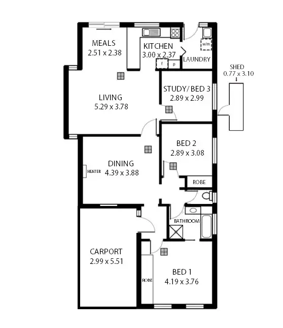 Floorplan of Homely house listing, 34 Kerry Street, Athelstone SA 5076