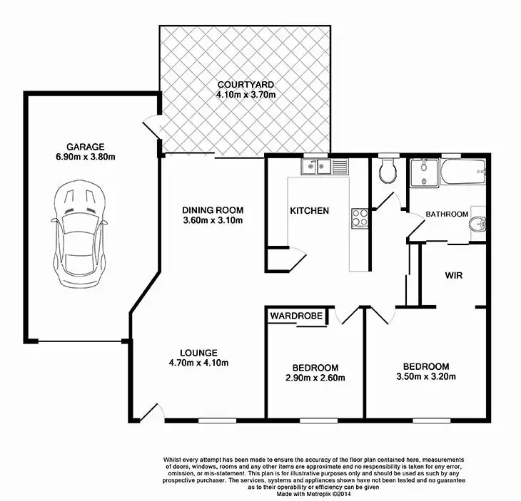 Floorplan of Homely villa listing, 7/18 Spano Street, Zillmere QLD 4034