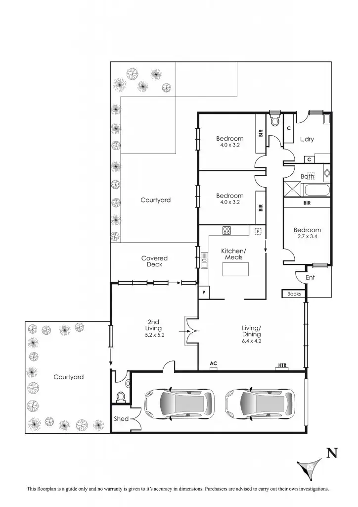 Floorplan of Homely unit listing, 5/108 Lower Dandenong Road, Parkdale VIC 3195