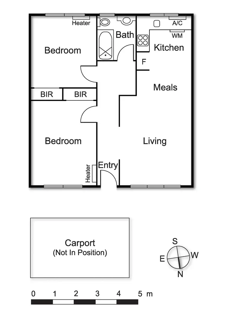 Floorplan of Homely apartment listing, 2/11 Maroona Road, Carnegie VIC 3163