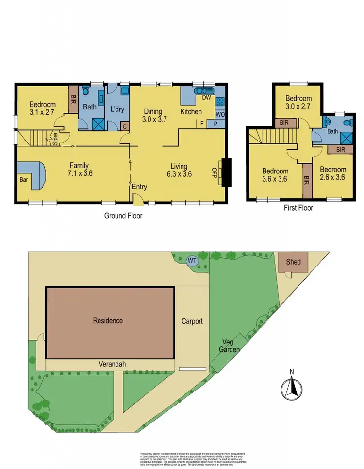 Floorplan of Homely house listing, 96 Arthur Street, Bundoora VIC 3083
