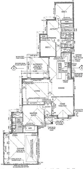 Floorplan of Homely house listing, 2a Lynn St, Hilton WA 6163