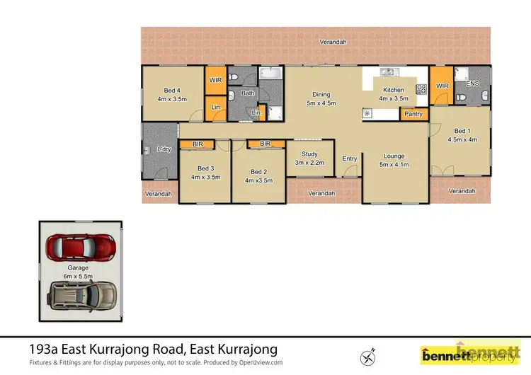 Floorplan of Homely house listing, 193A East Kurrajong Road, East Kurrajong NSW 2758