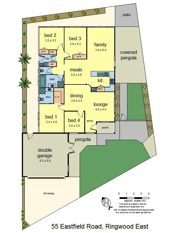 Floorplan of Homely house listing, 55 Eastfield Road, Ringwood East VIC 3135