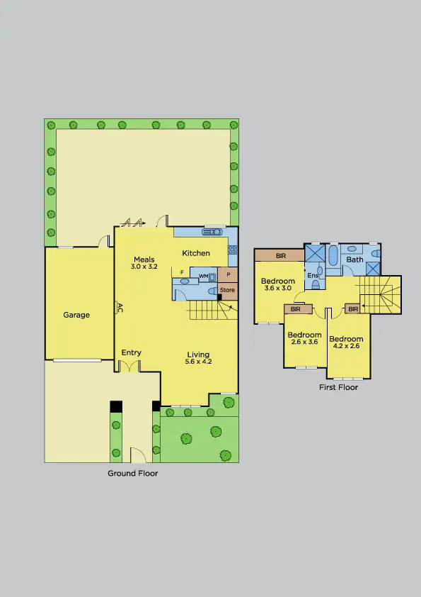 Floorplan of Homely house listing, 1/35 Deakin Street, Maidstone VIC 3012