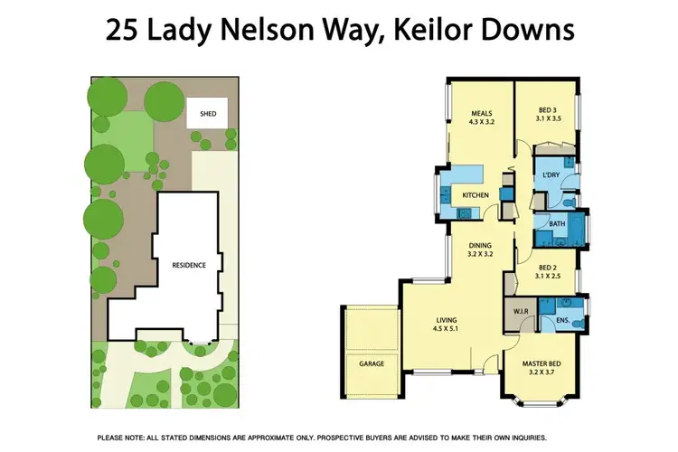Floorplan of Homely house listing, 25 Lady Nelson Way, Keilor Downs VIC 3038