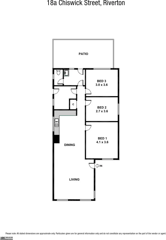 Floorplan of Homely house listing, 18A Chiswick Street, Riverton WA 6148