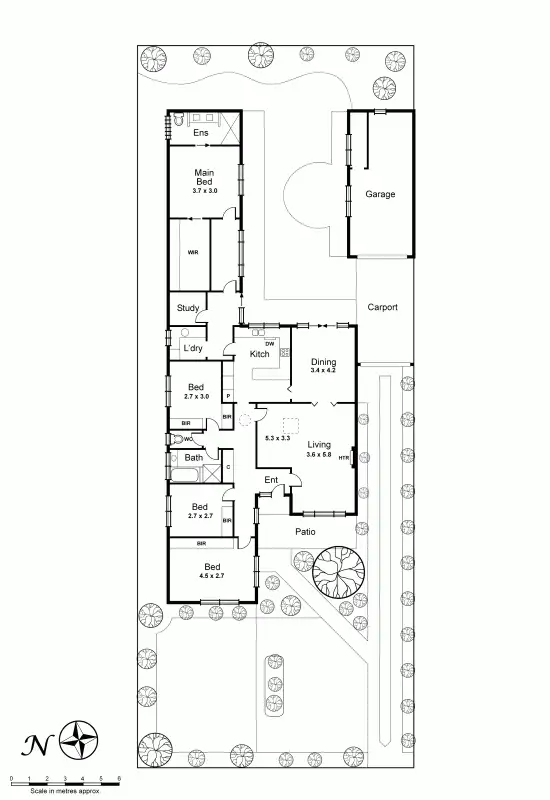 Floorplan of Homely house listing, 78 Chapel Road, Moorabbin VIC 3189