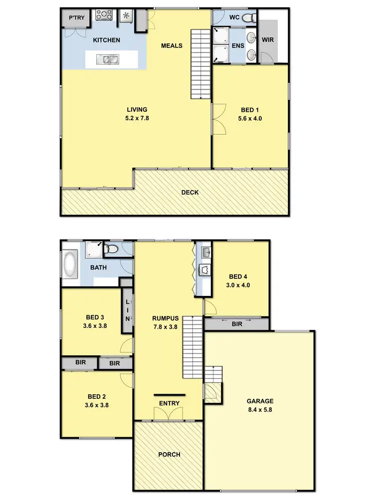 Floorplan of Homely house listing, 109 Fischer Street, Torquay VIC 3228