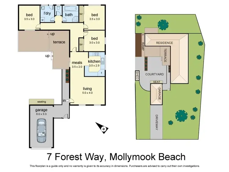 Floorplan of Homely house listing, 7 Forest Way, Mollymook Beach NSW 2539