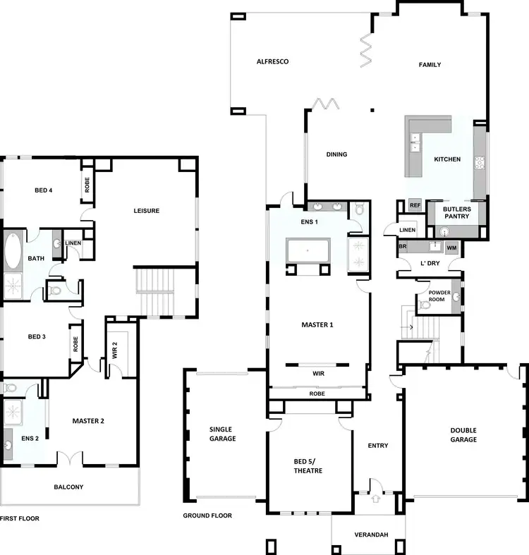 Floorplan of Homely house listing, 170 Tenterfield Drive, Burnside Heights VIC 3023