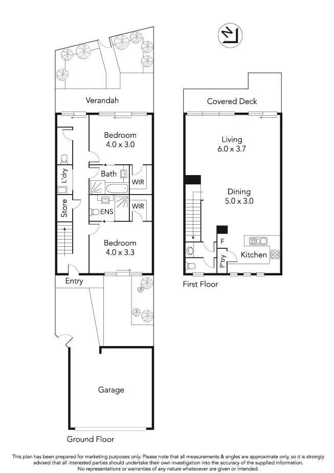 Floorplan of Homely townhouse listing, 7/369 Esplanade, Altona VIC 3018