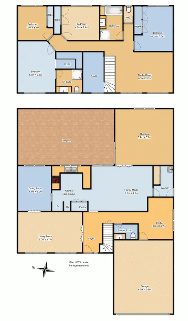 Floorplan of Homely house listing, 21 Dinjerra Close, Bangor NSW 2234