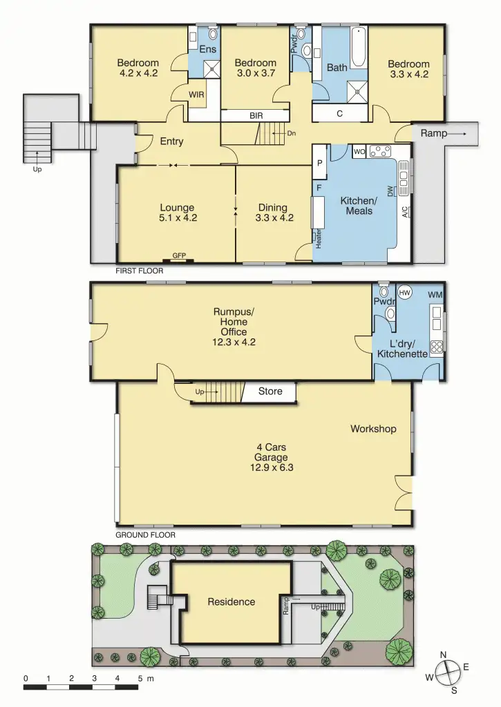 Floorplan of Homely house listing, 4 Kathleen Street, Rosanna VIC 3084