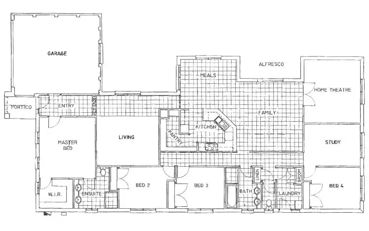 Floorplan of Homely house listing, 123 Phillip Drive, Sunbury VIC 3429