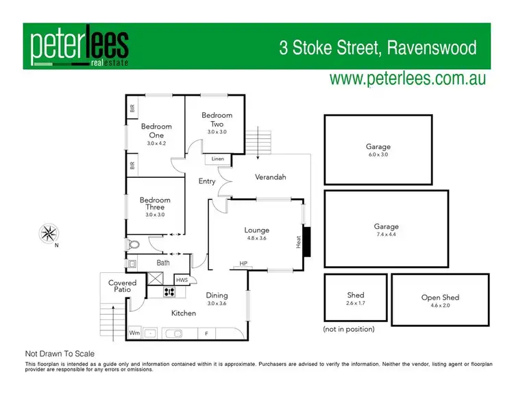 Floorplan of Homely house listing, 3 Stoke Street, Ravenswood TAS 7250