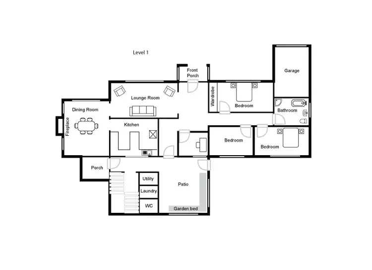 Floorplan of Homely house listing, 114 Eureka Street, Ballarat VIC 3350