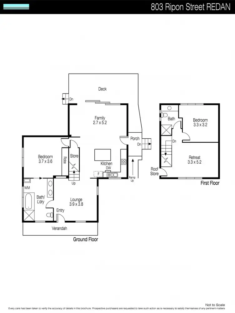 Floorplan of Homely house listing, 803 Ripon Street South, Ballarat VIC 3350