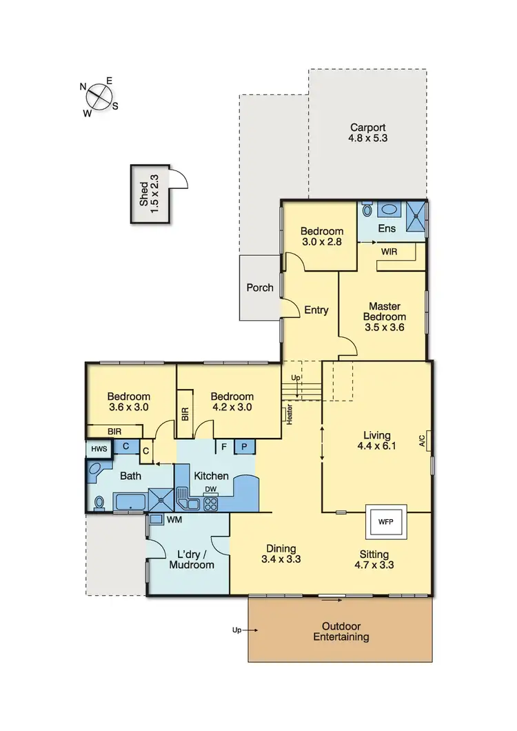 Floorplan of Homely house listing, 66 Barmah Street, Mount Eliza VIC 3930