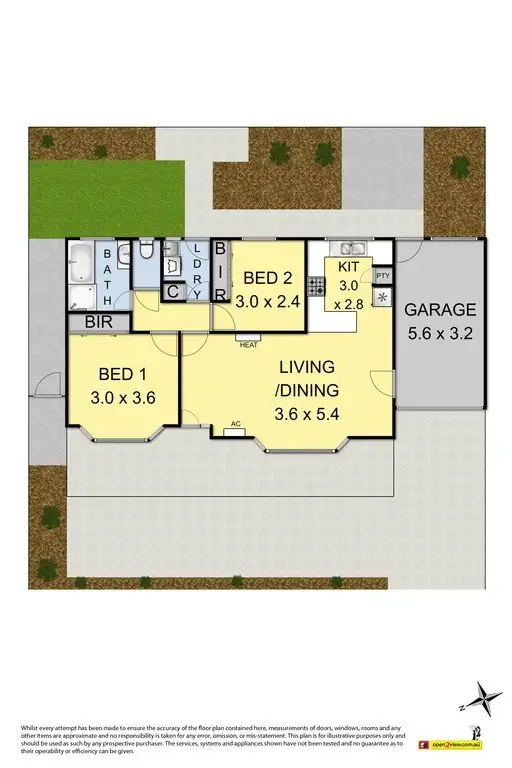 Floorplan of Homely unit listing, 2/170 Maidstone Street, Altona VIC 3018