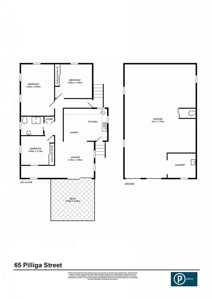 Floorplan of Homely house listing, 65 Pilliga Street, Virginia QLD 4014