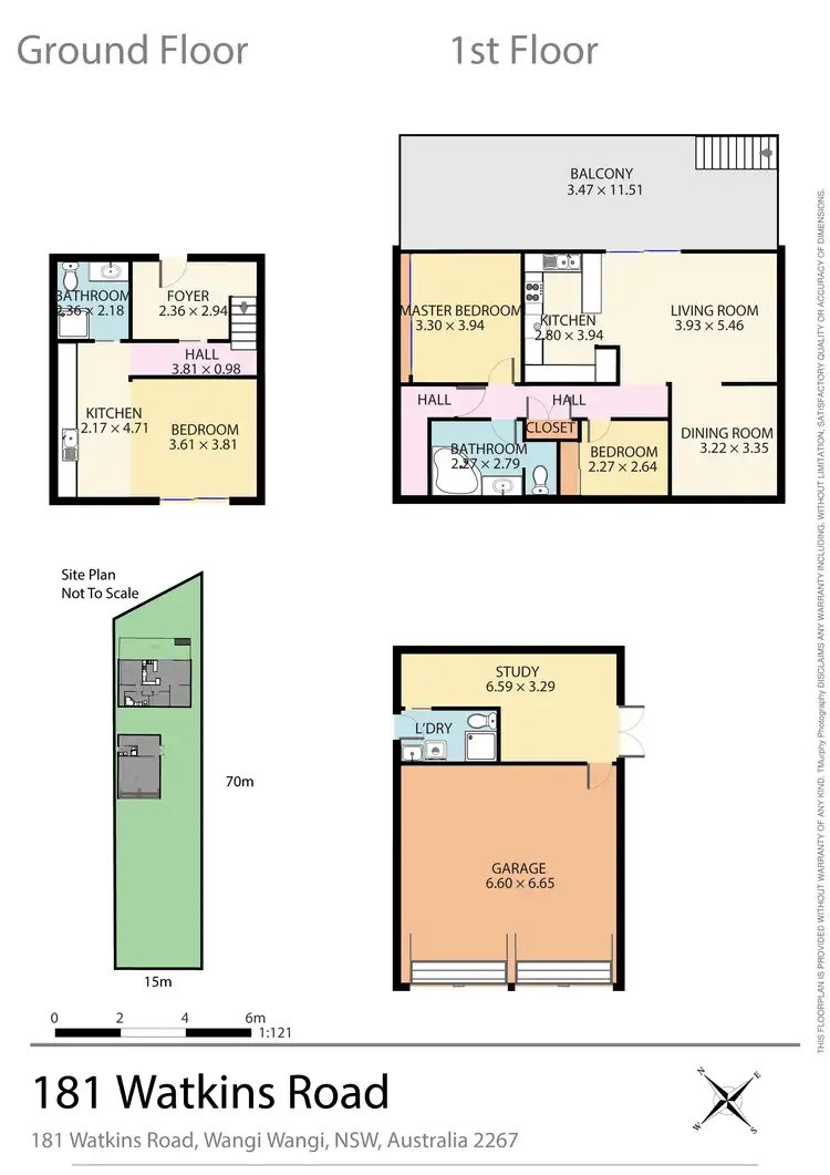 Floorplan of Homely house listing, 181 Watkins Road, Wangi Wangi NSW 2267