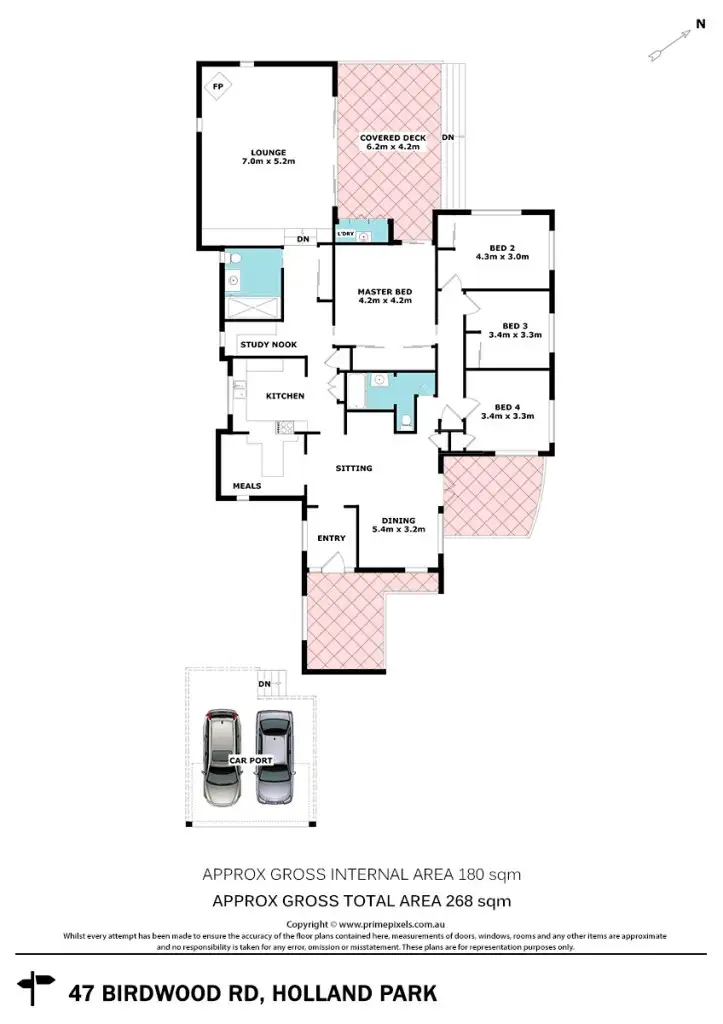 Floorplan of Homely house listing, 47 Birdwood Road, Holland Park West QLD 4121