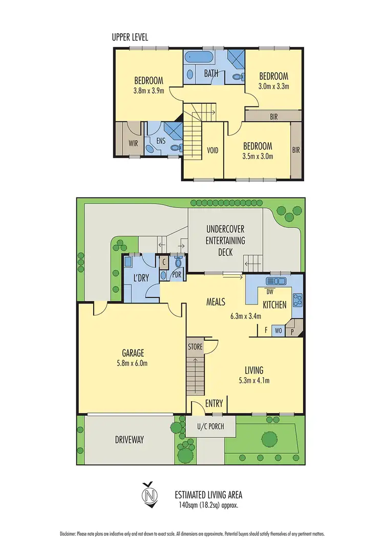 Floorplan of Homely townhouse listing, 13A Moascar Street, Pascoe Vale South VIC 3044