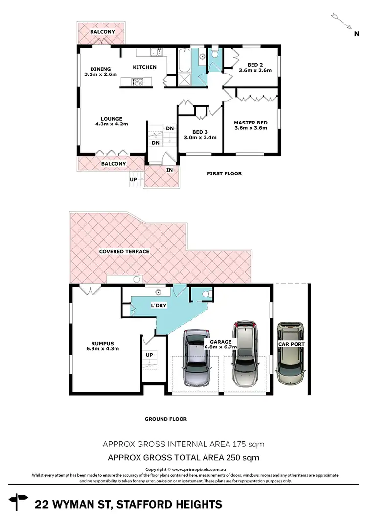 Floorplan of Homely house listing, 22 Wyman Street, Stafford Heights QLD 4053