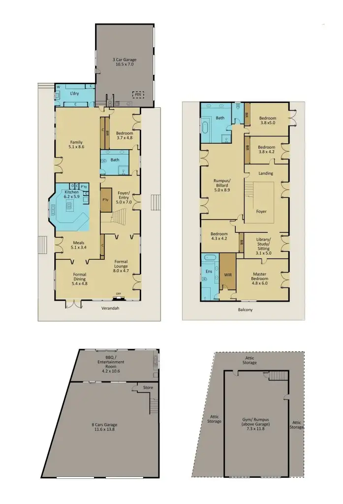 Floorplan of Homely house listing, 2 Welburn Place, Greenvale VIC 3059