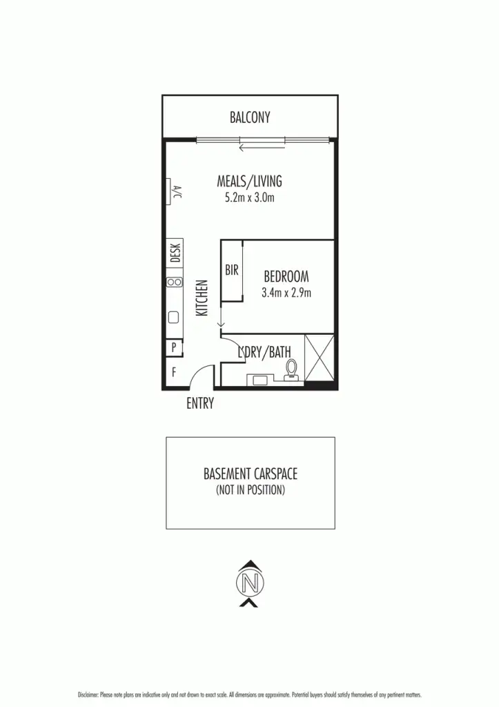 Floorplan of Homely apartment listing, 502/201 High Street, Prahran VIC 3181
