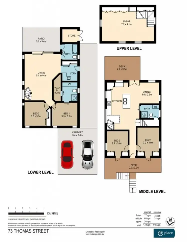 Floorplan of Homely house listing, 73 Thomas Street, Kangaroo Point QLD 4169