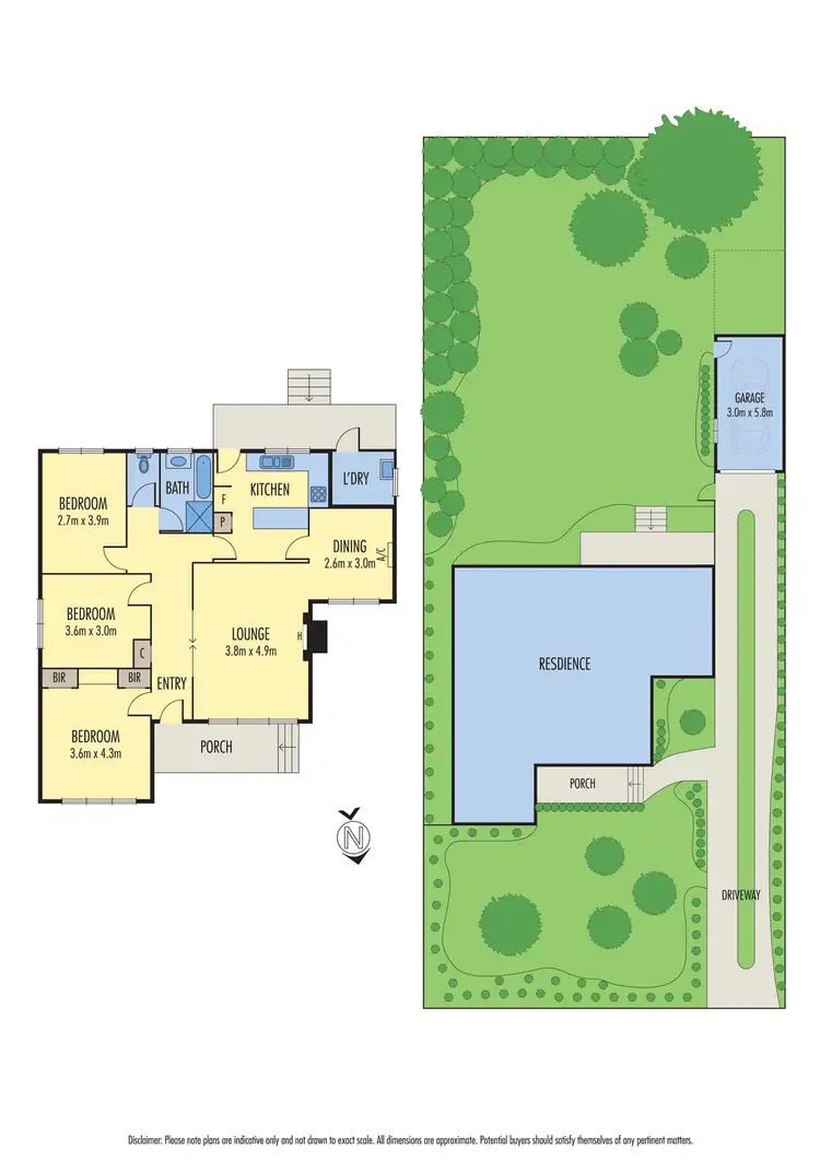 Floorplan of Homely house listing, 12 Henwood Street, Forest Hill VIC 3131