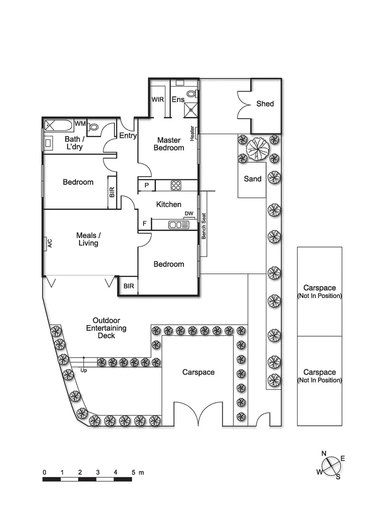 Floorplan of Homely unit listing, 3/25 Holloway Street, Ormond VIC 3204