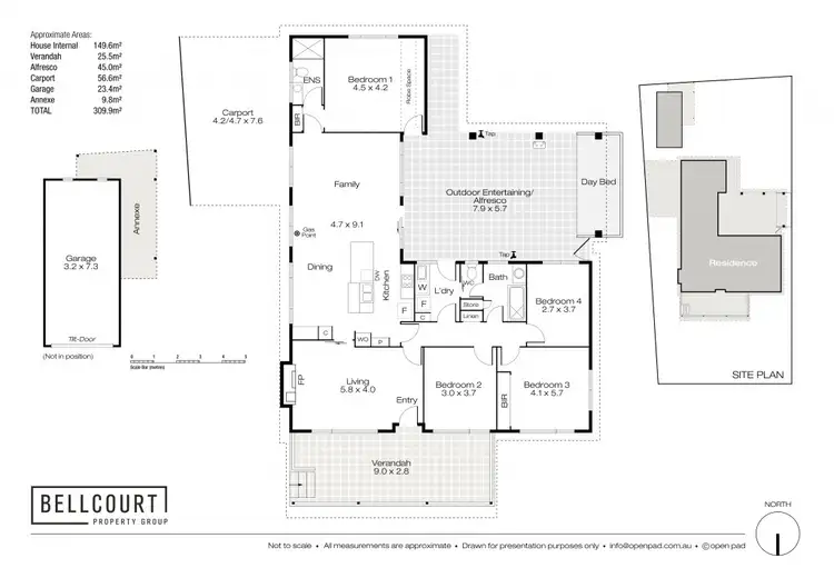 Floorplan of Homely house listing, 9 Rockliff Avenue, Karrinyup WA 6018